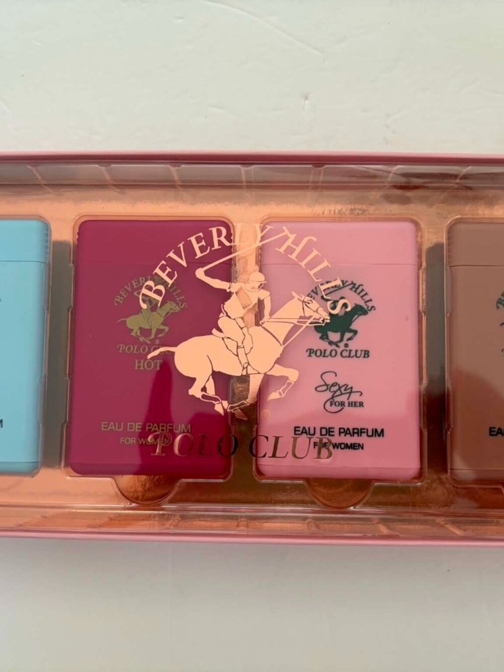 Beverly Hills Polo Club Pocket Collection, 4 Piece Perfume Gift Set for Women